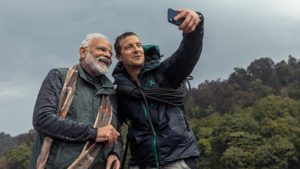 PM Modi in Man vs Wild