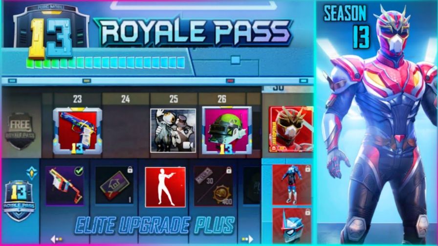 PUBG Mobile Season 13 Royale Pass