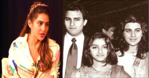 Sara Ali khan on saif ali khan