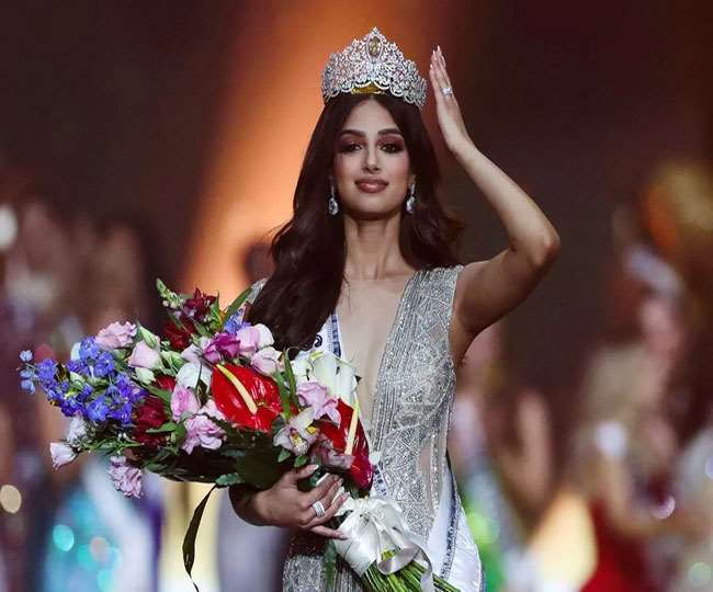 Harnaaz kaur sandhu : 21 साल की हरनाज कौर बनीं मिस यूनीवर्स, जानिए किस सवाल से जवाब ने बनाया विजेता 2