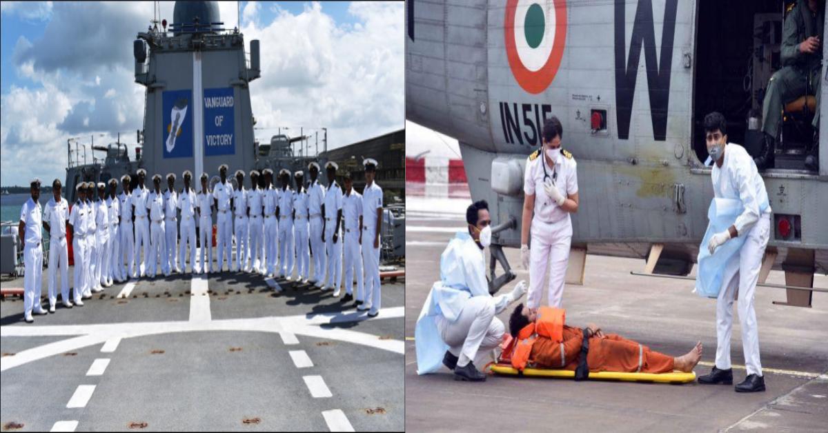 Indian Navy commando rescue : भारतीय नौसेना के जवानों ने तेज समुद्री लहरों के बीच बचाई मलेशियन महिला की जान, सोशल मीडिया में लोगों ने सराहा