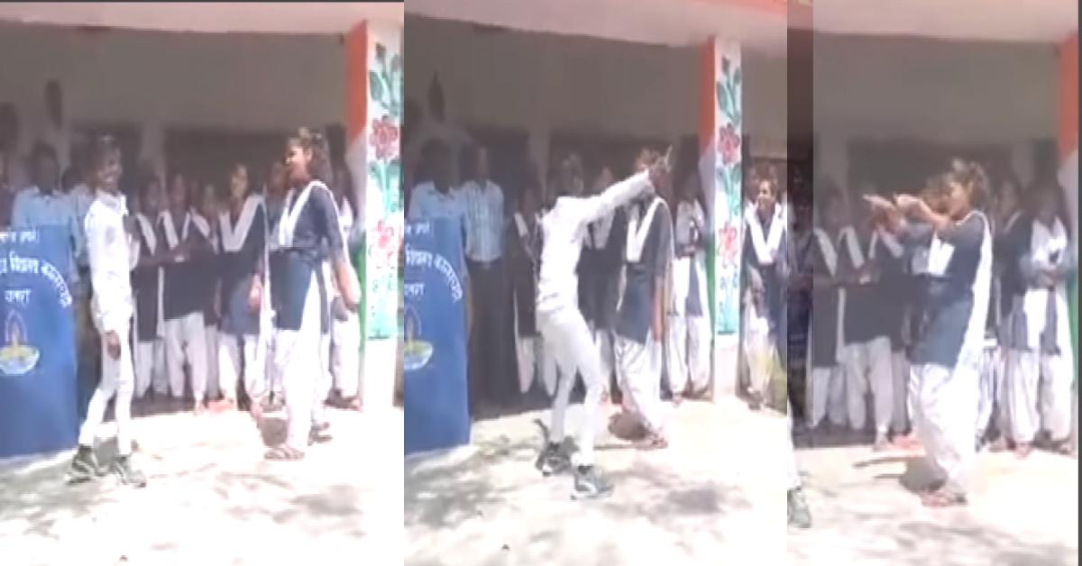 Girl Dance viral Video: स्कूल में डांस करती लड़की का वीडियो हुआ वायरल, लोगों को आई अपने स्कूल की याद