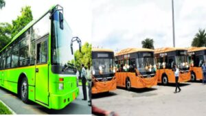 e bus lucknow-kanpur route