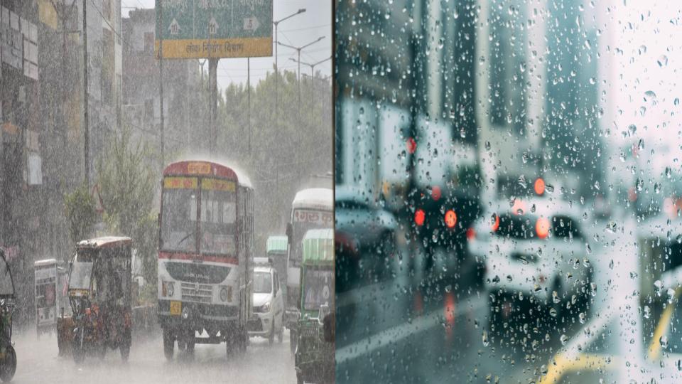 Rain in Kanpur : कानपुर में झमाझम बारिश से बदला मौसम का मिजाज, जलभराव से लोगों को हुई परेशानी