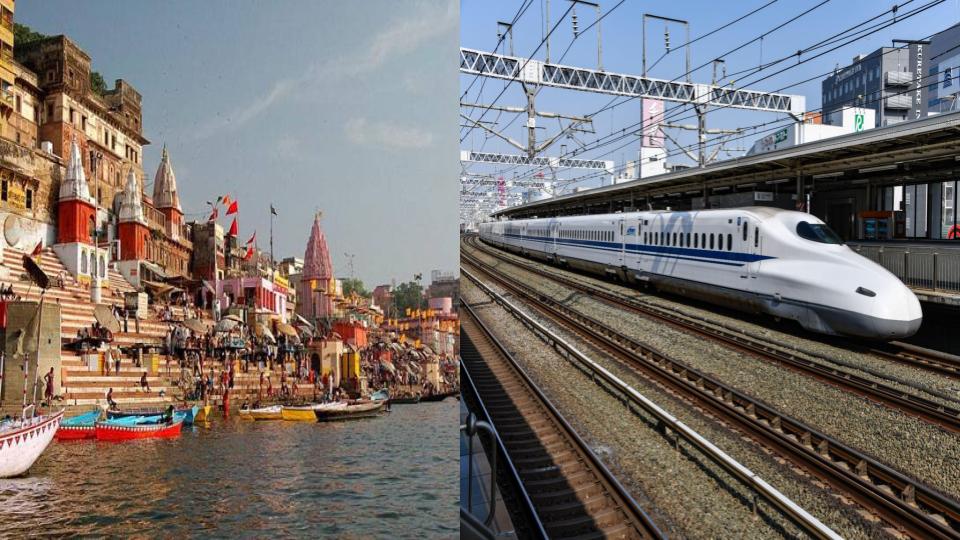 Bullet Train in Uttar Pradesh : यूपी के इन 3 बड़े शहरों से होकर गुजरेगी बुलेट ट्रेन, हाई स्पीड से हो रहा काम