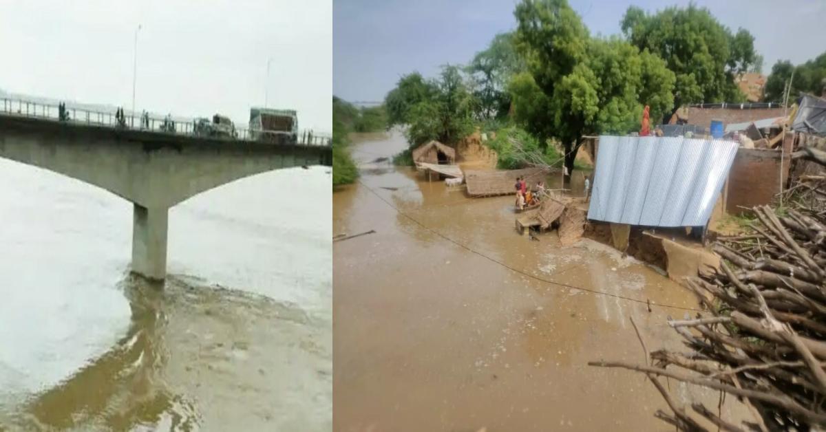 Kanpur Dehat Flood : यमुना नदी उफान पर, कई गांवों का संपर्क टूटा, स्कूलों की छतों रहने को मजबूर लोग