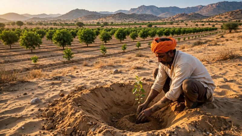Kisan Success Story: रेगिस्तान में एक लीटर पानी से 50 हज़ार पेड़ – सुंडाराम वर्मा की प्रेरणादायक कहानी